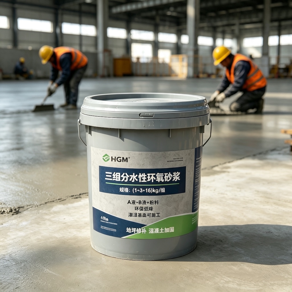 西乡三组份水性环氧砂浆
